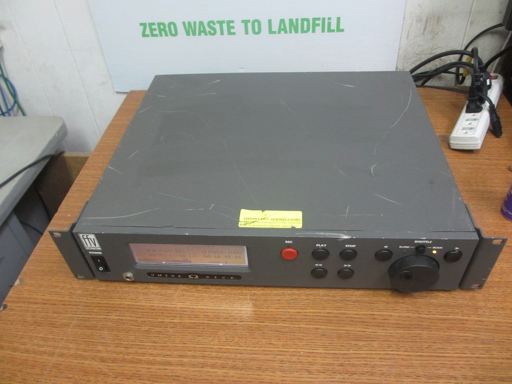 Fast Forward Video FFV Omega Deck Digital Video Recorder