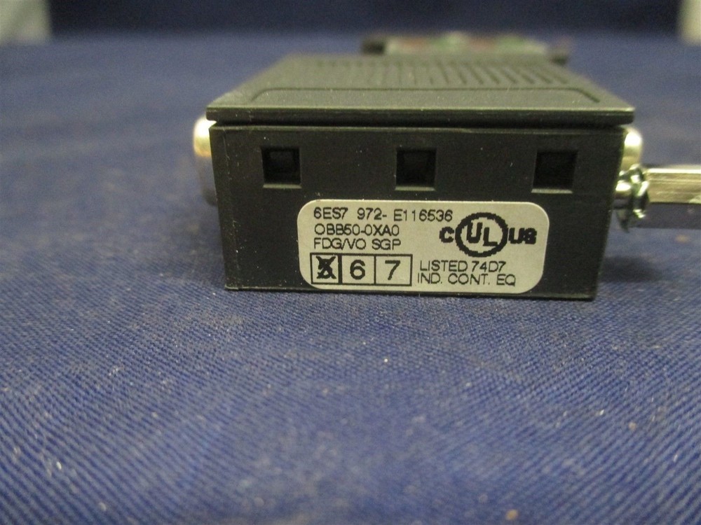 Siemens 6ES7972-E116536 Simatic Busconnector new