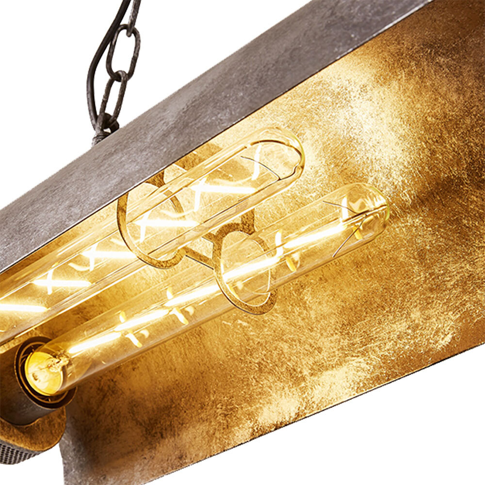 Retro Pendant Light Industrial Style Ceiling Light Height Adjsutable Chandelier