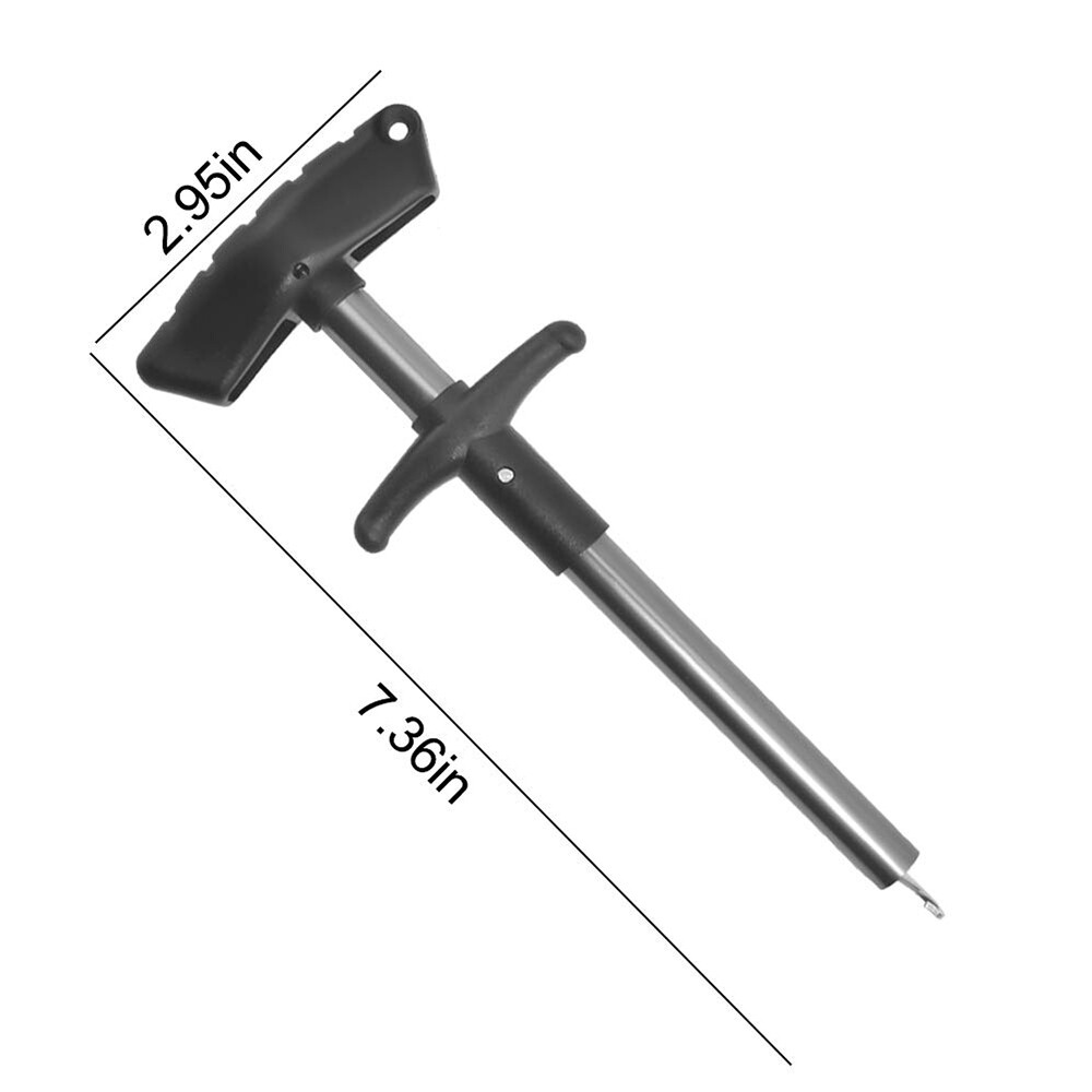 Easy Fish Hook Remover T-Handle Extractor Tackles Detacher Puller Fishing Tool
