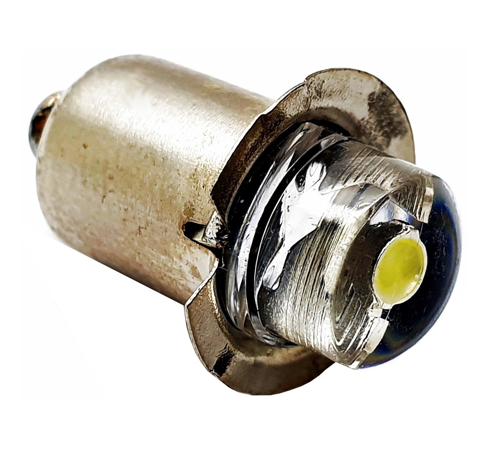 P13, 5 5S Replacement LED 3V Volt Cold White Flashlight Lamp Bulbs