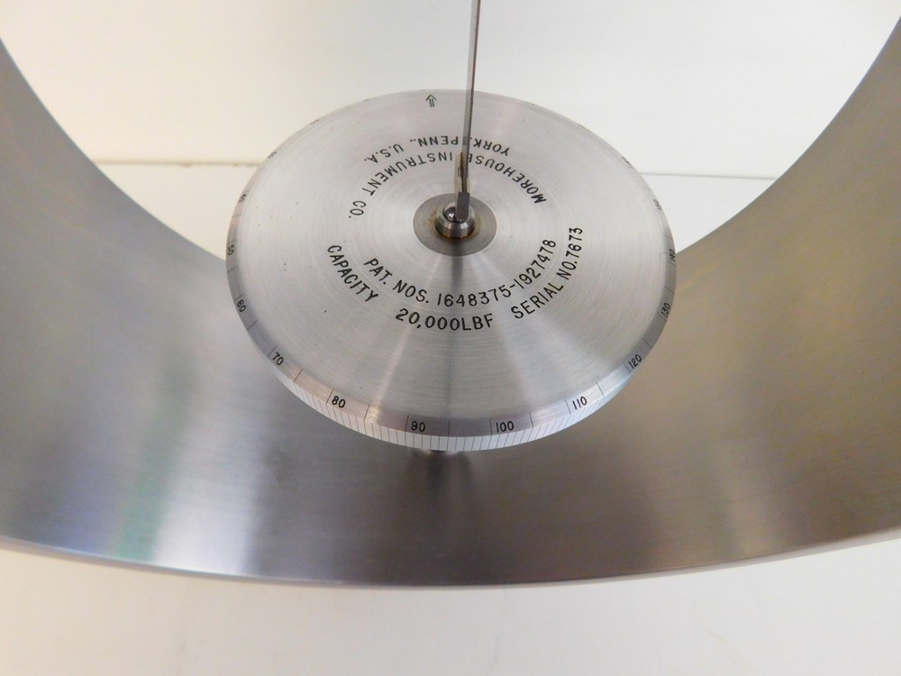 MOREHOUSE PROVING RING CAP 20,000 LBf (VAY6)