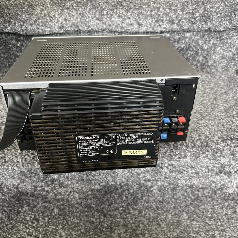 Technics SH-EH550 Stereo Amplifier Tri-Amp Hifi Separate Tested Working