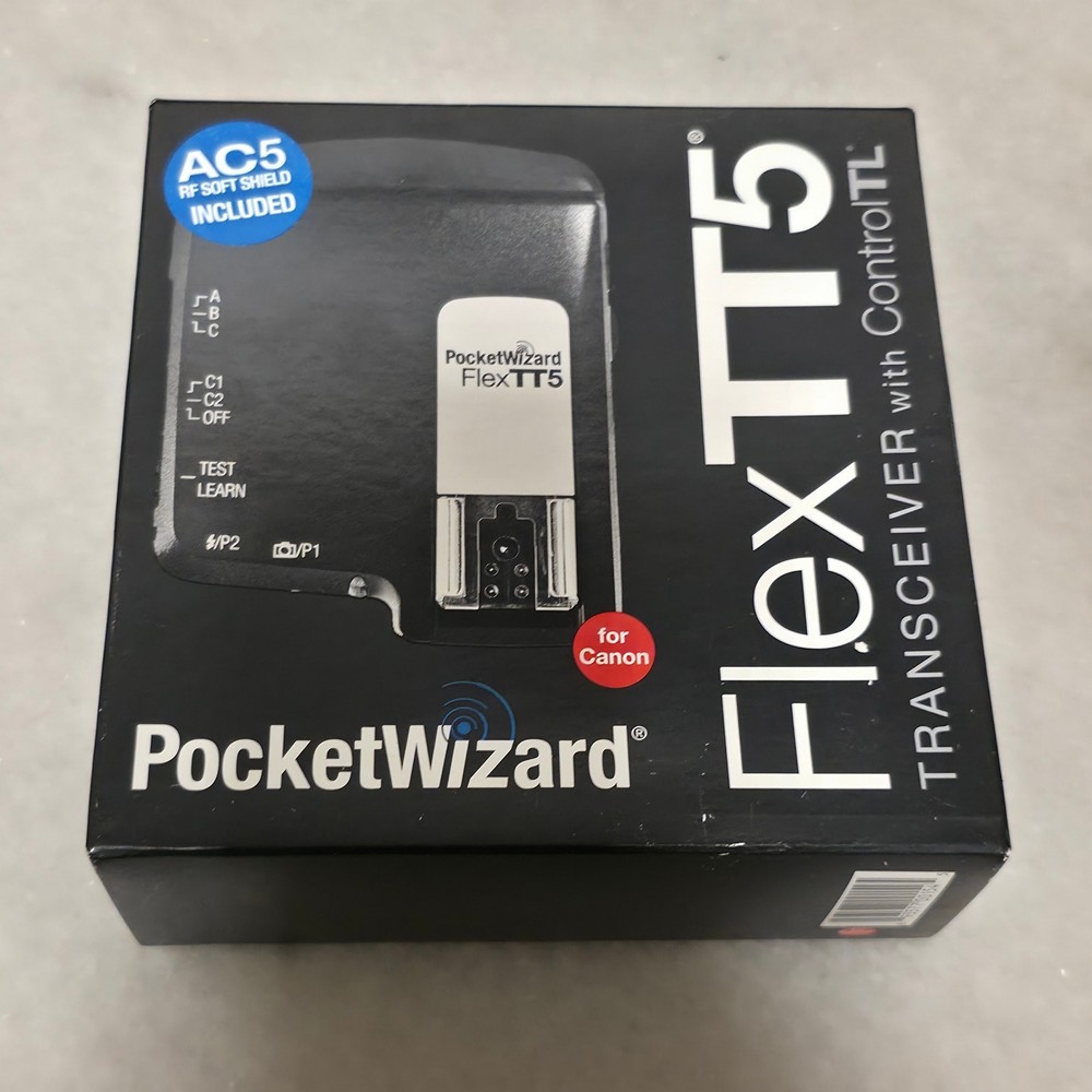 PocketWizard FlexTT5 Wireless Flash Control Transceiver with ControlTL for Canon