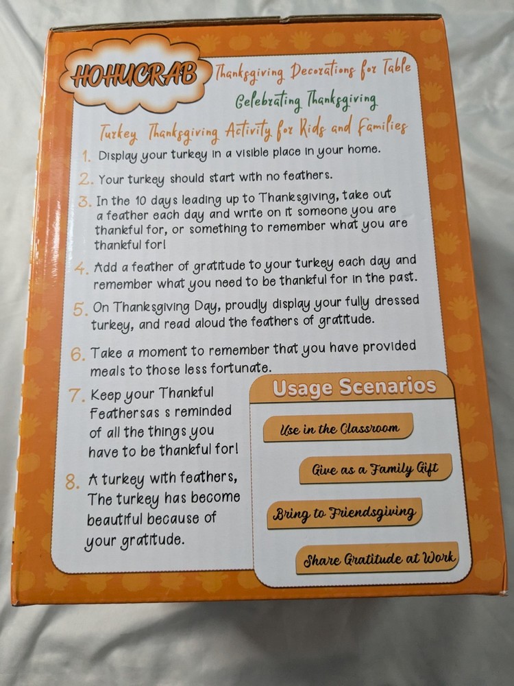 Turkey Thanksgiving Activity For Kids