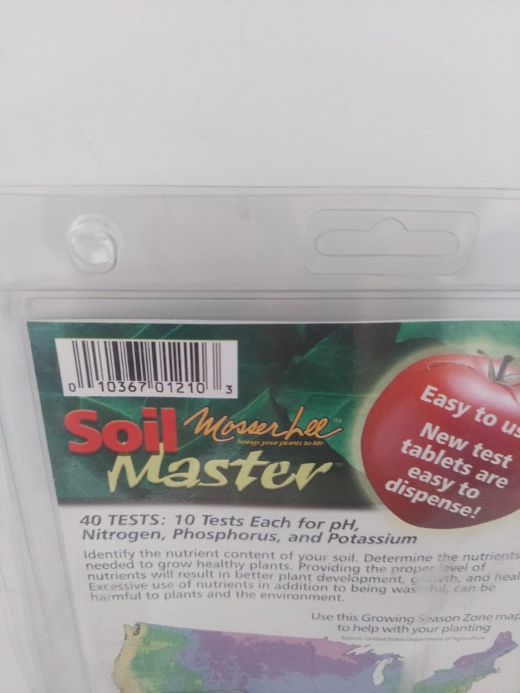 2X Mosser Lee Soil Testing Kit 10-Test-Each-Element Easy To Follow Accurate Easy