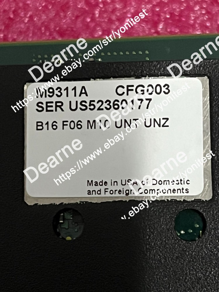 aglient M9311A modulator for M9381A vector signal generator