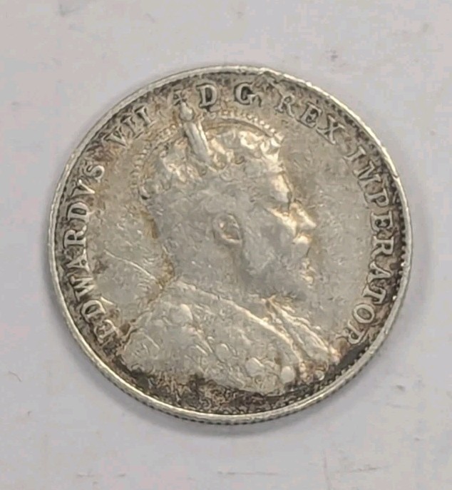 1902 H- Canada 10 Cent Coin-#T154