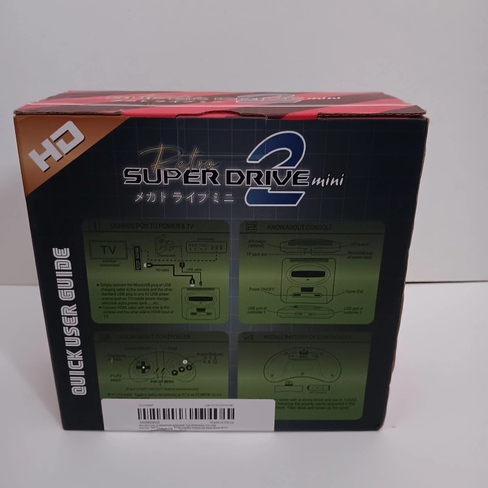Super Drive 2 Mini 16 Bits HD