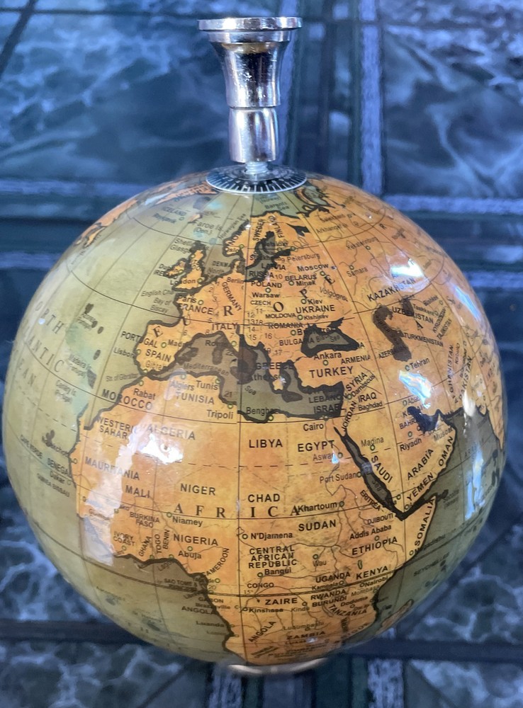 8”globe world