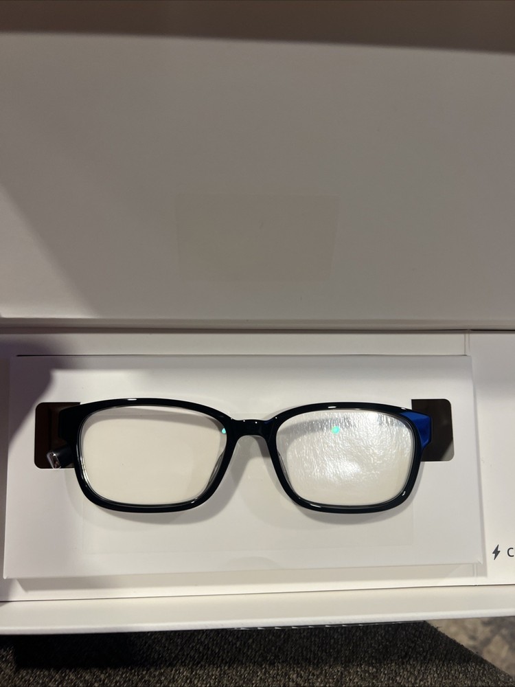 Amazon Echo Frames 3rd Gen ZE8TAH Smart Audio Glasses Rectangle Classic Blk