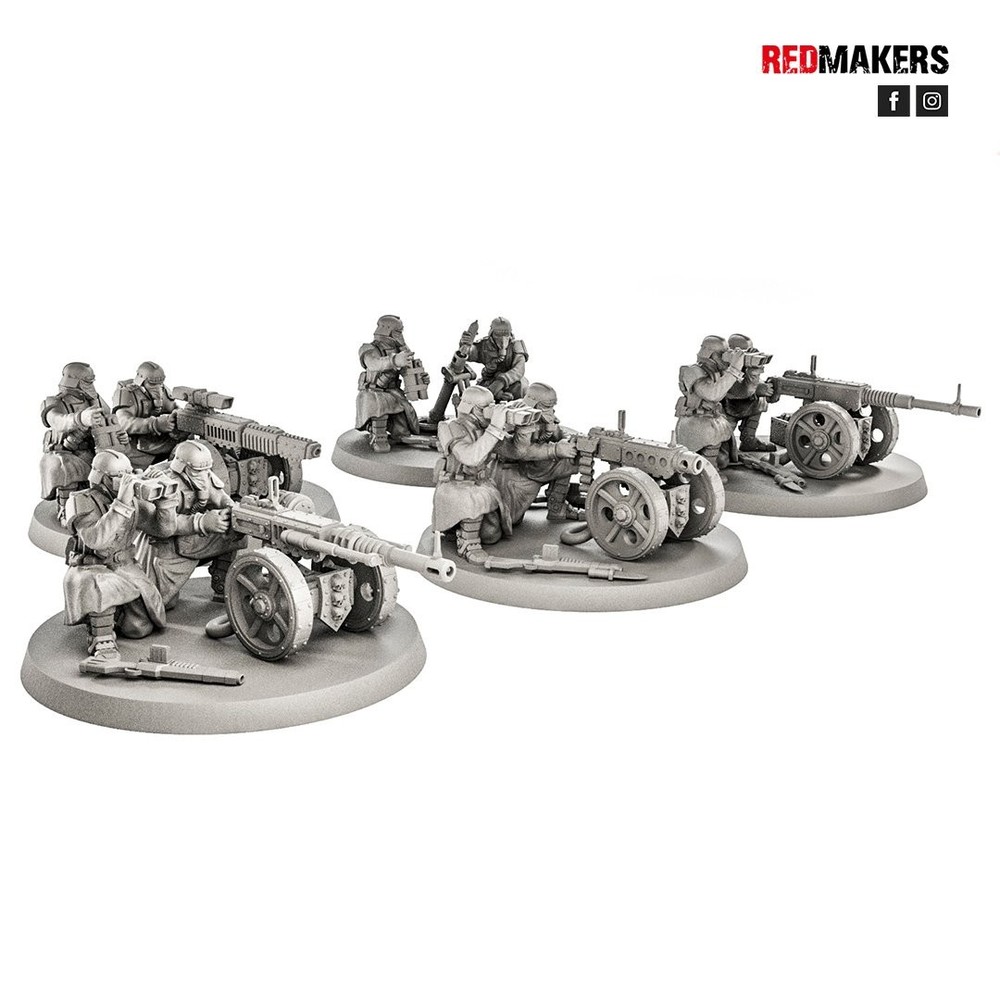 DEATH DIVISION HEAVY SUPPORT TEAM WITH LASCANNON