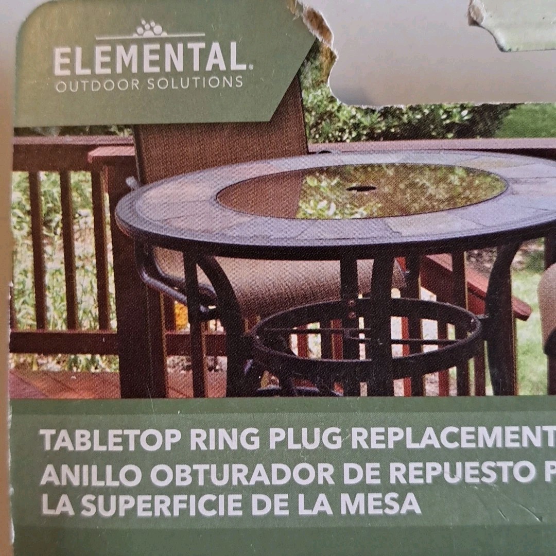 Replacement Patio Table Hole Cap Grommet Ring Set for Umbrella Pole Glass Tables