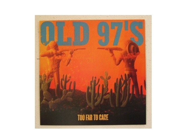 Old 97's Poster Flat Old 97s 2 sided