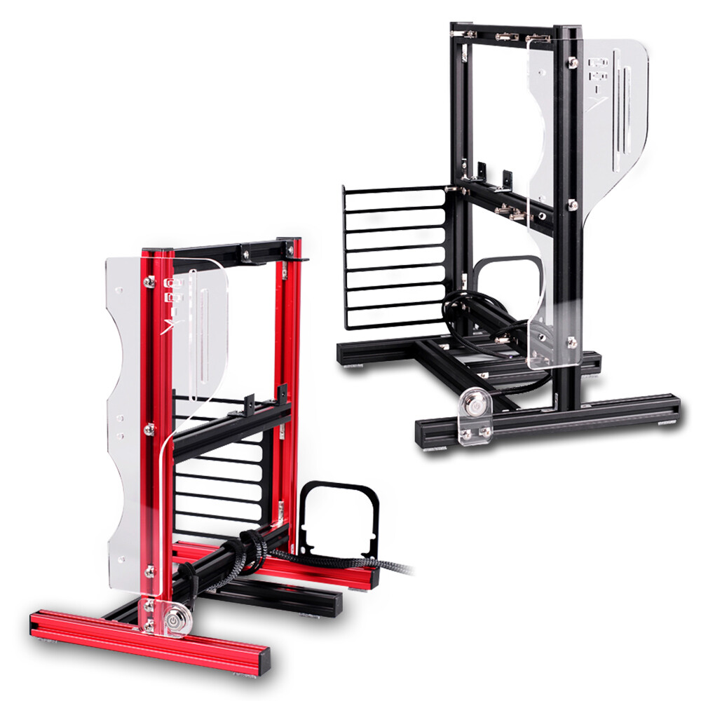 DIY Fully Open Computer Bare Metal Frame Chassis Bracket Test Bench ITX ATX MATX