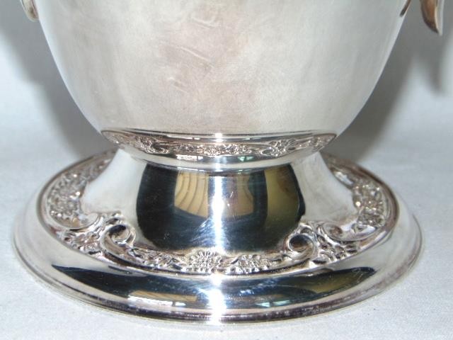 Lovely Embossed Vintage SILVERPLATE COFFEEPOT, Rogers Bros., 2301