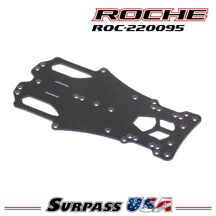 Roche - Rapide P12-2017 2.5mm Graphite Main Chassis (220095)