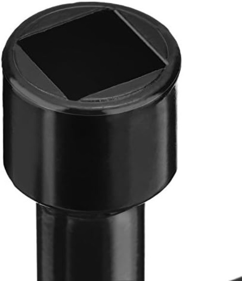 Lightweight Multi-Functional Utility Key in Black for Convenient Access - 7.2 cm