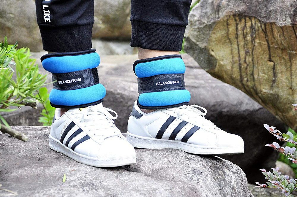 Fully Adjustable Ankle Wrist Arm Leg Weights, 1-20LBS, Multiple Options