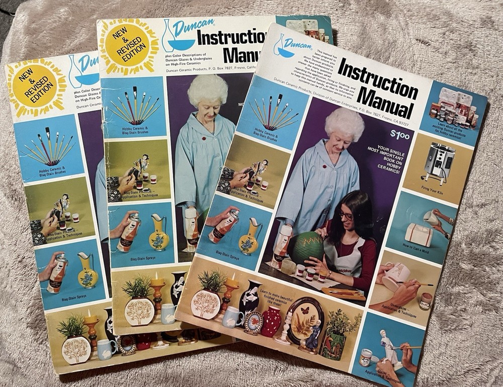 Duncan Enterprise Ceramic Vintage Instruction Manual