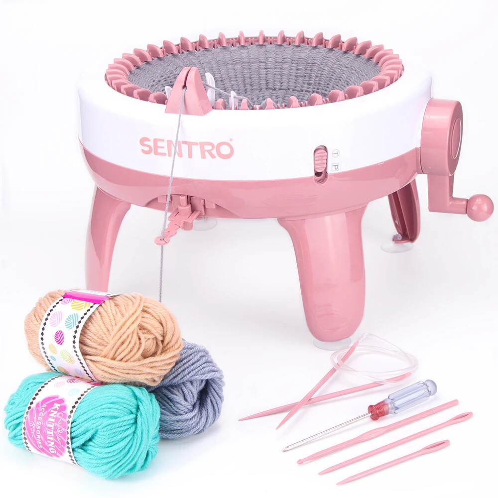 Knitting Machine Craft Project 40 Needle Hand Knitting Machine Kit for Knitting