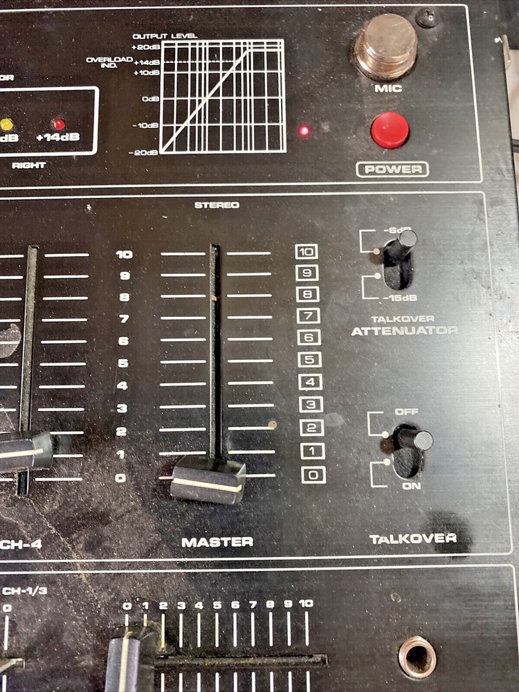 Numark studio audio master dm-1150