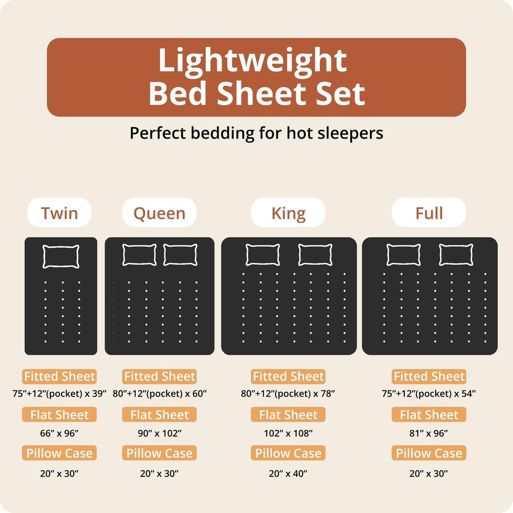 Indigo Ink - Queen Size Sheet Set, 4-Piece Boho Geometric Patterned Bedding, ...
