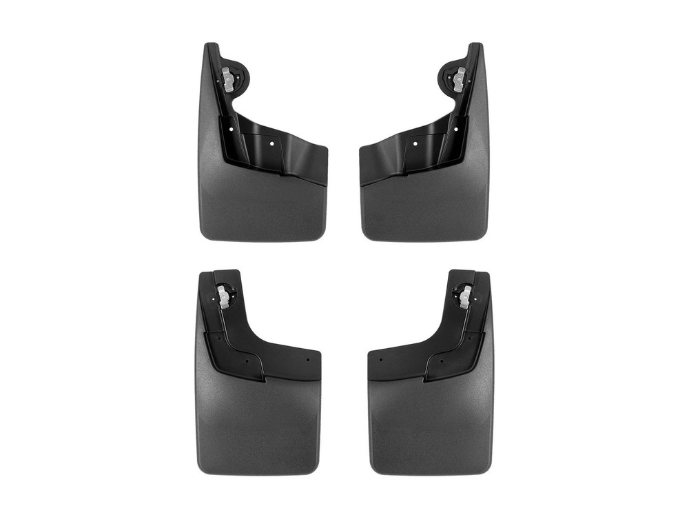 WeatherTech No-Drill MudFlaps - 110170-120170 - Black