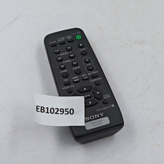 Sony RM-SR210 Remote Control - Working, No Accessories