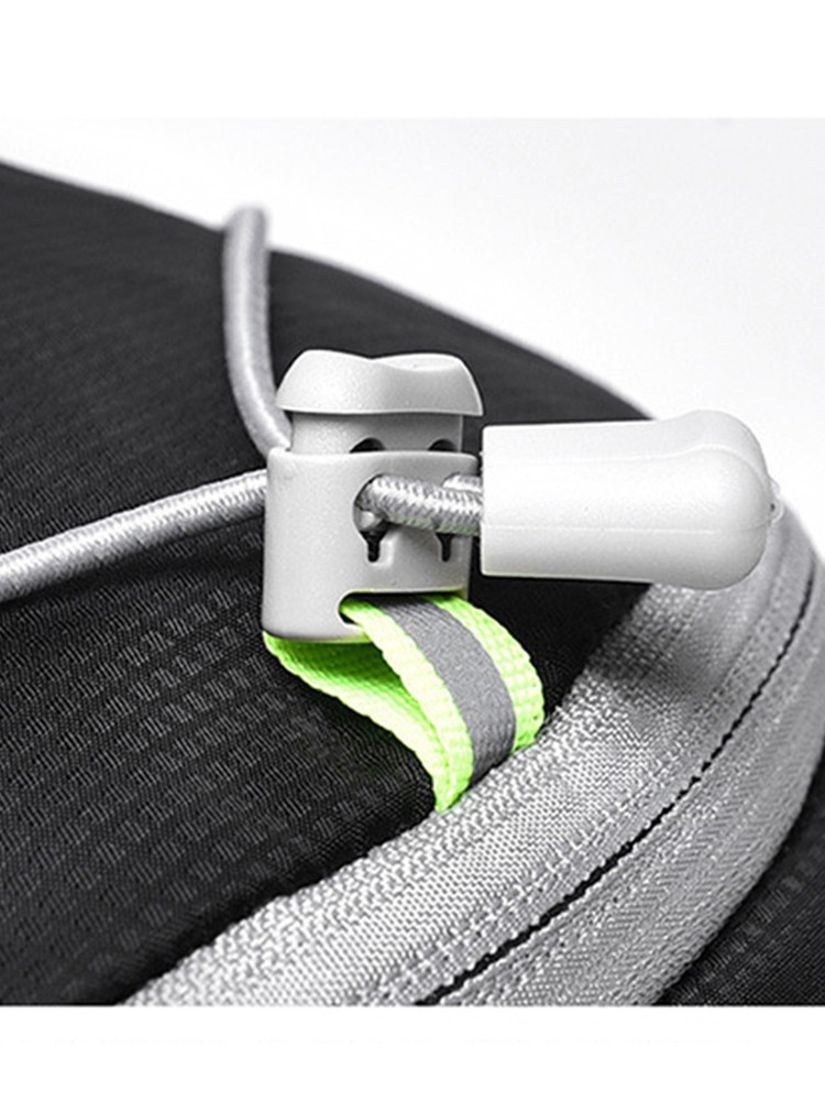 Men Cycling Small Bag Reflective Strips Backpack Buckles Sports Multi-Function