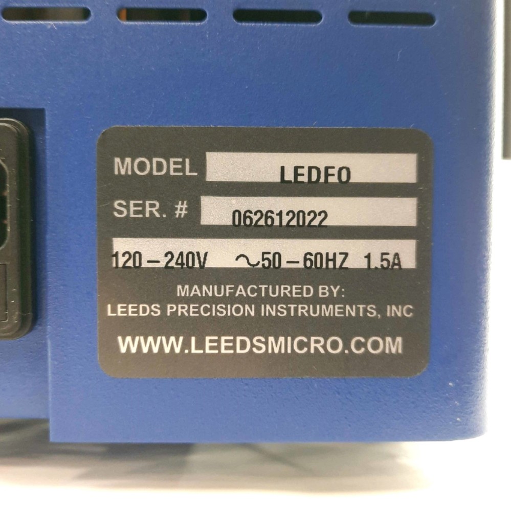 LEEDS LEDFO Cube LED Fiber Optic Microscope Light Source, 5700K, 120-240VAC
