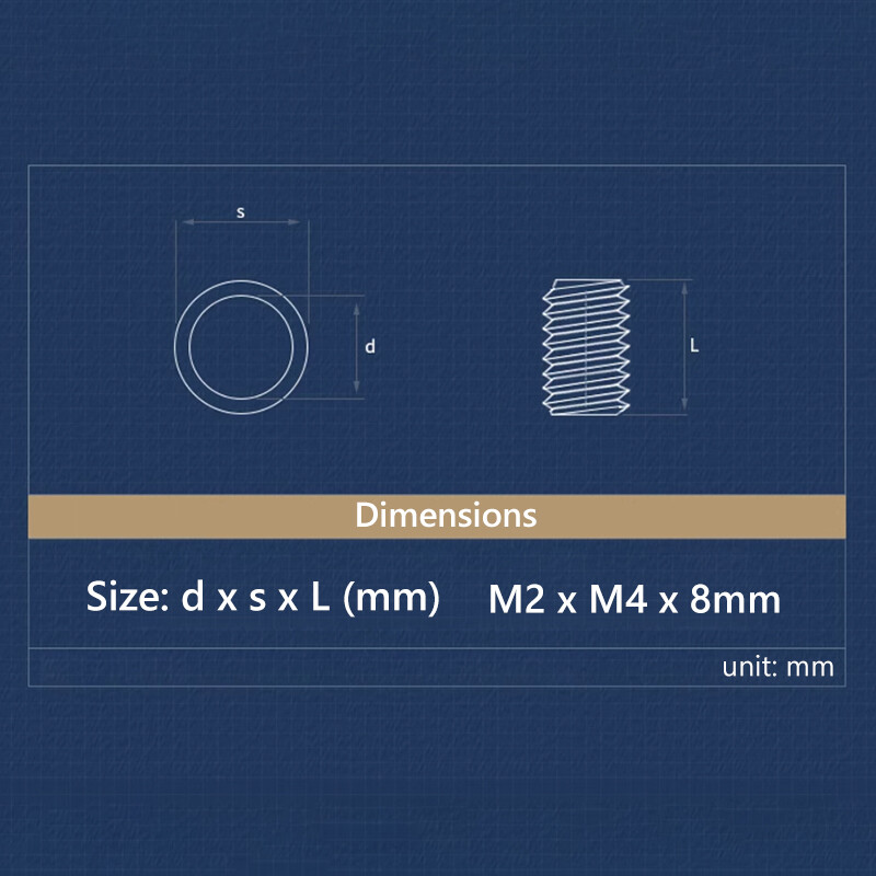 Threaded Insert Nut Thread Adapters Fitting Reducer M2-M12 Male to M4-M20 Female