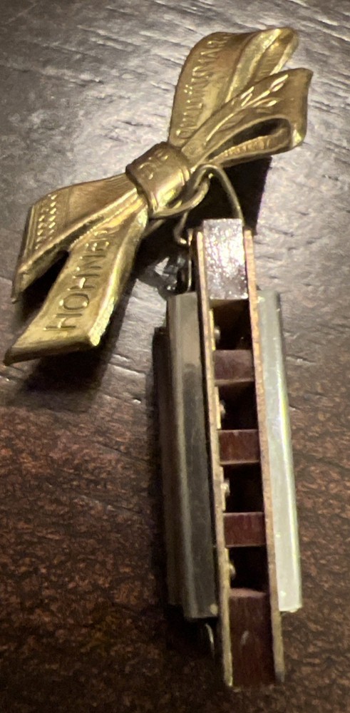 Vintage Hohner Harmonica Pin Made In Germany