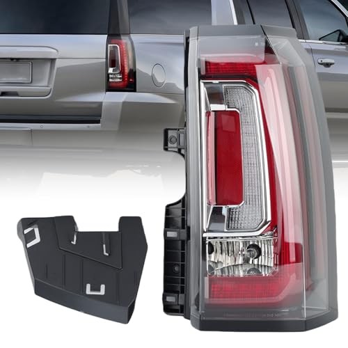 Tail Light Assembly for 2015 2016 2017 2018 2019 Right Passenger Side Black