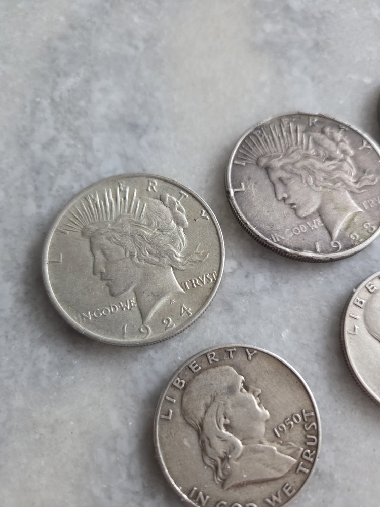 $6.10 Face Value 90% Junk Silver Mixed Lot
