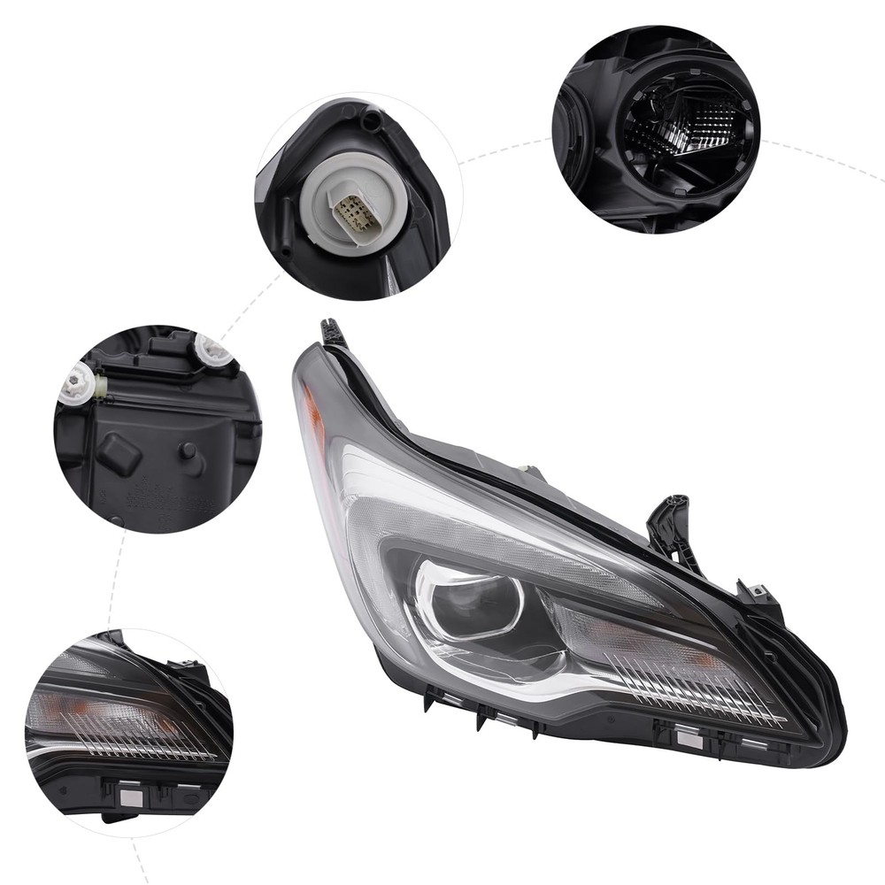 Halogen Headlights Assembly for Envision 2016-2018 Left Right Side