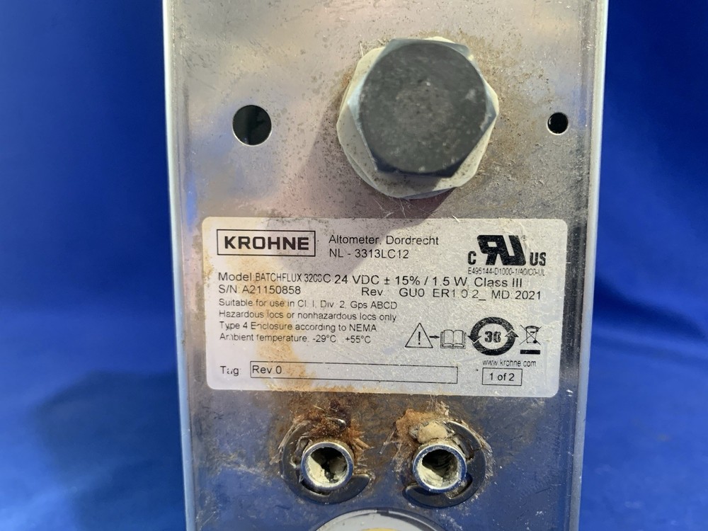 Krohne Batchflux 3200C Altometer NL-3313LC12 24VDC
