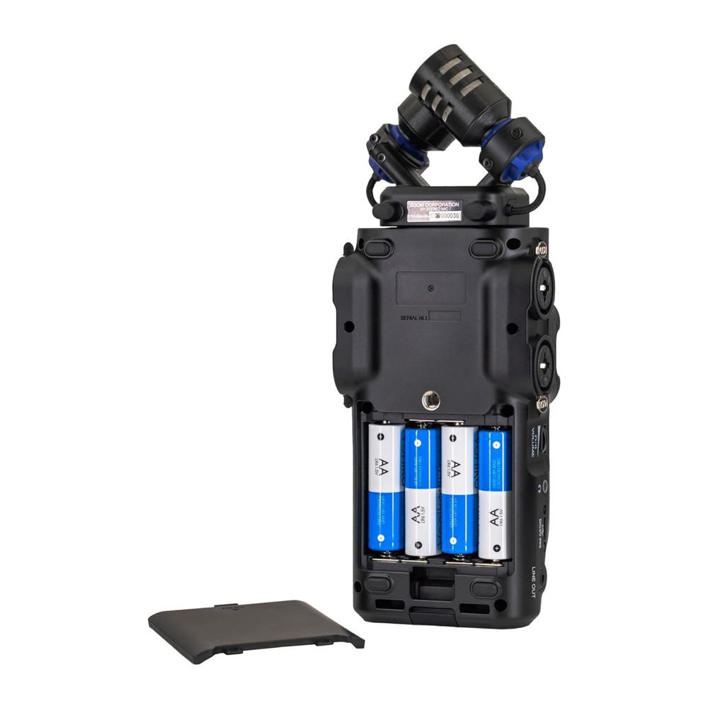Zoom H6studio 8-Track 32-Bit Float Handy Recorder with XY Stereo Mics