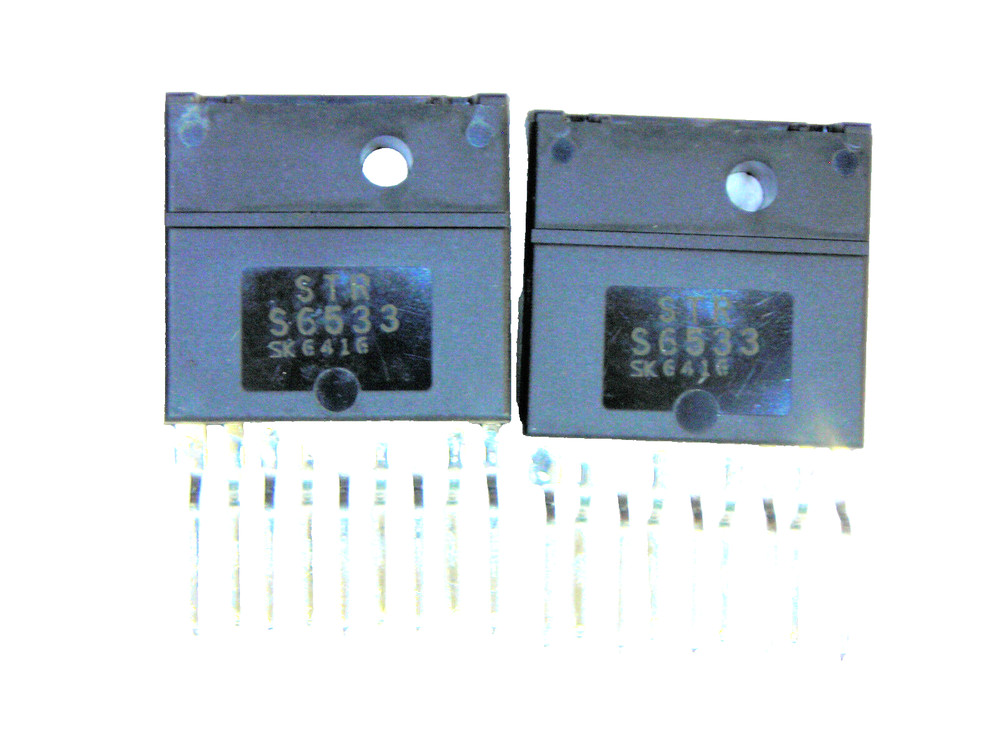 STRS6533 "Original" Sanken Voltage Regulator 9P ZIP  2  pcs