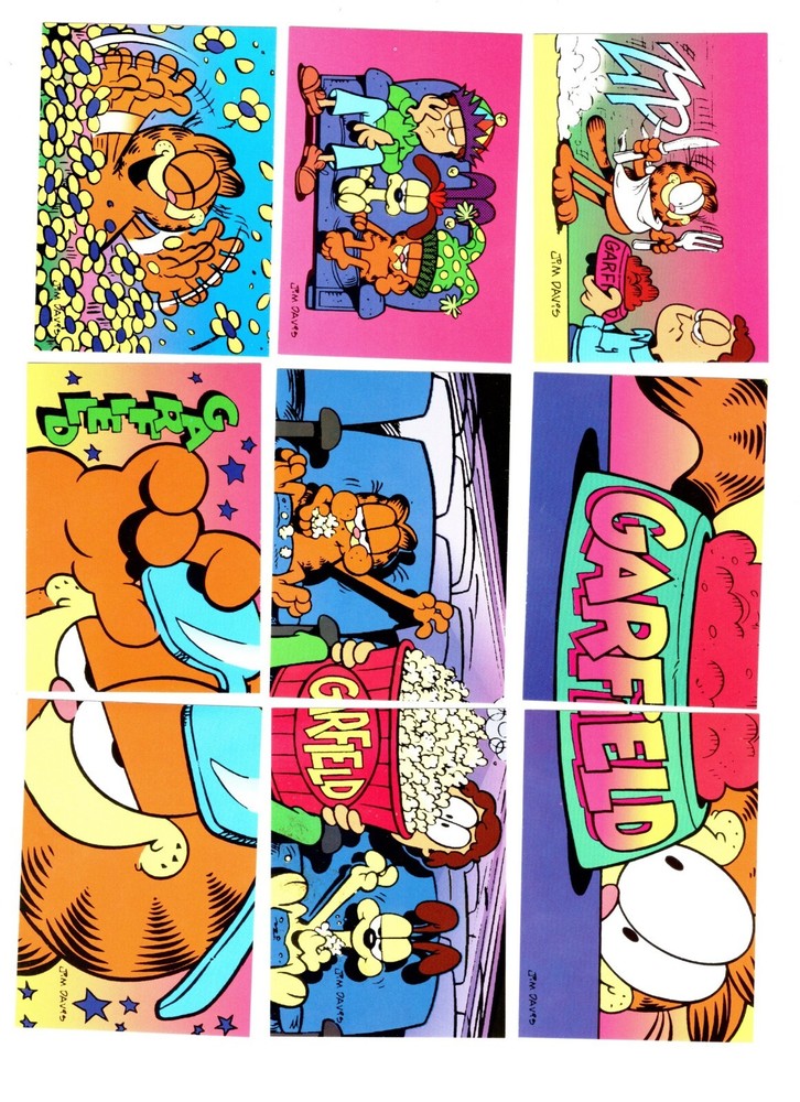 1995 KROME GARFIELD 90-CARD BASE SET