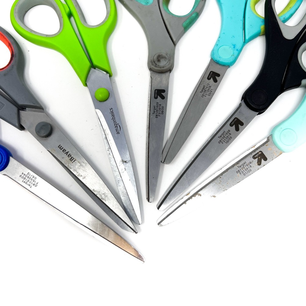 7 Pcs Target, iBayarn, Amazonbasics Paper Edgers Cutters Scissors, Shears Set