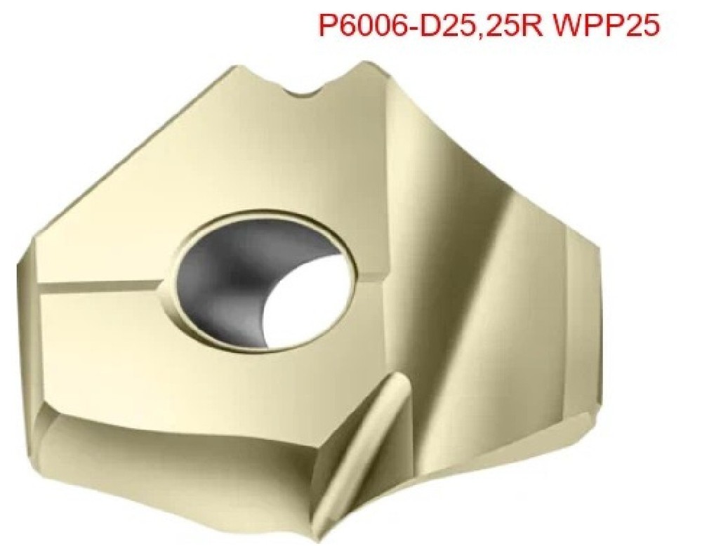 1 PCS  ORIGINAL  INSERTS    P6006-D25,25R WPP25