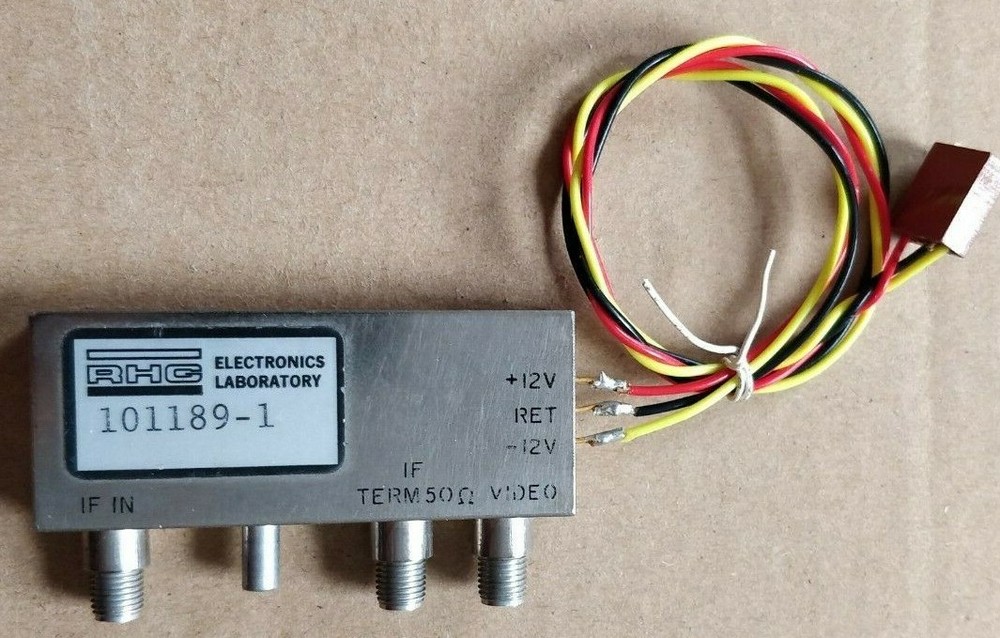 RHG Electronics Laboratory101189-1 / MWL1000 RF Video Amplifier 50 ohm