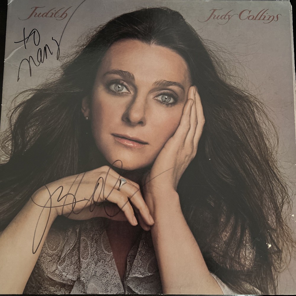 Judith Collins “Judith” LP Vinyl Album AUTOGRAPHED