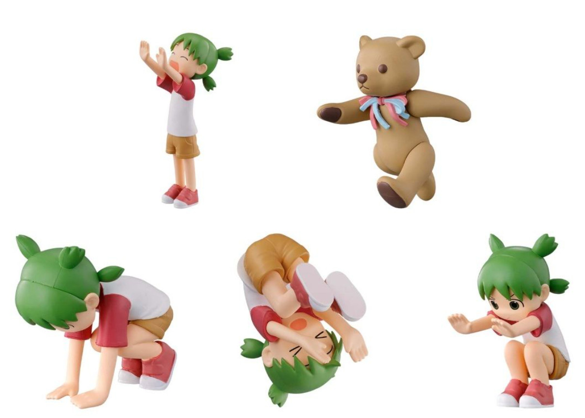Bandai Capsule Toy Yotsuba&! Komadori Figure Collection Complete Set of 5 NEW