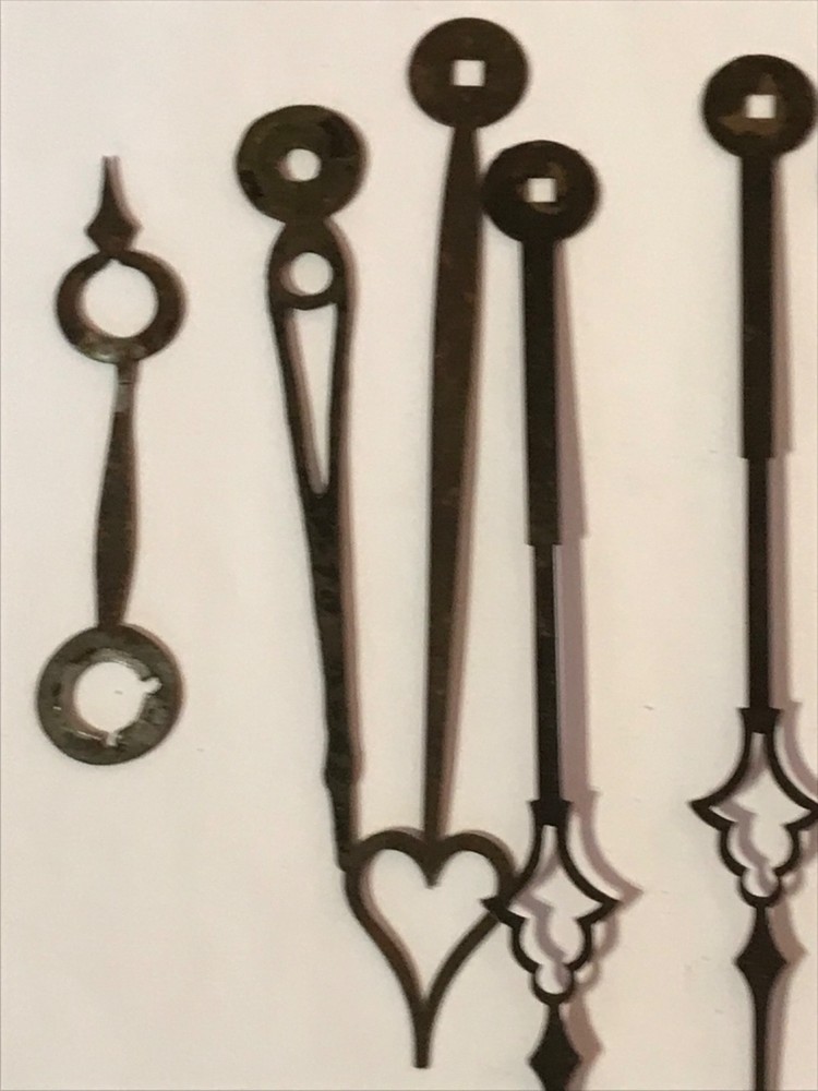 Mixed Collection of Vintage Large Odd Clock Hands