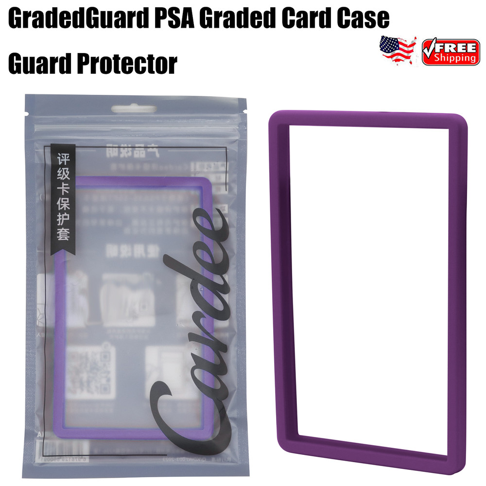 For GradedGuard PSA Graded Card Case Guard Protector Multiple Colors Stackable