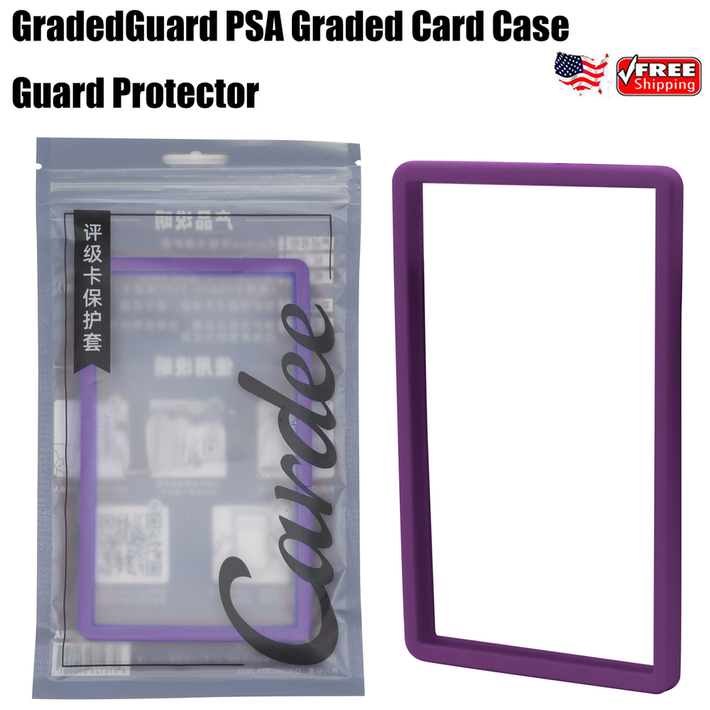 For GradedGuard PSA Graded Card Case Guard Protector Multiple Colors Stackable