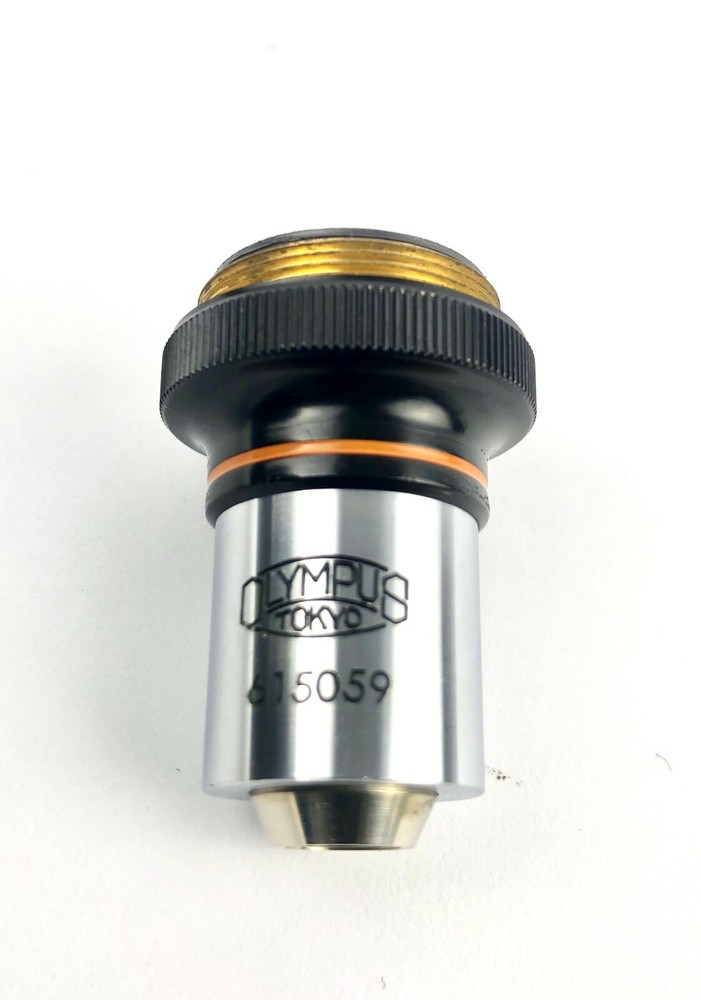Olympus Microscope Objective 10x , 0.25 Japan , Tested & REFURBISHED