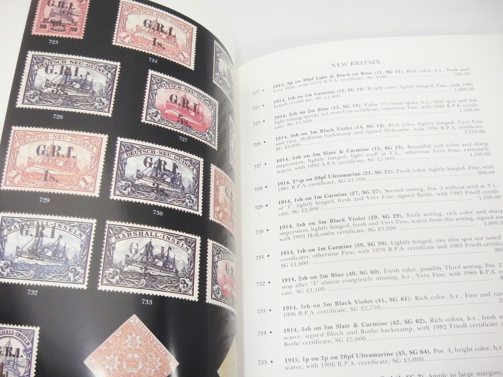 Edward Passano Collection British Commonwealth Stamps Siegel Auction Catalog